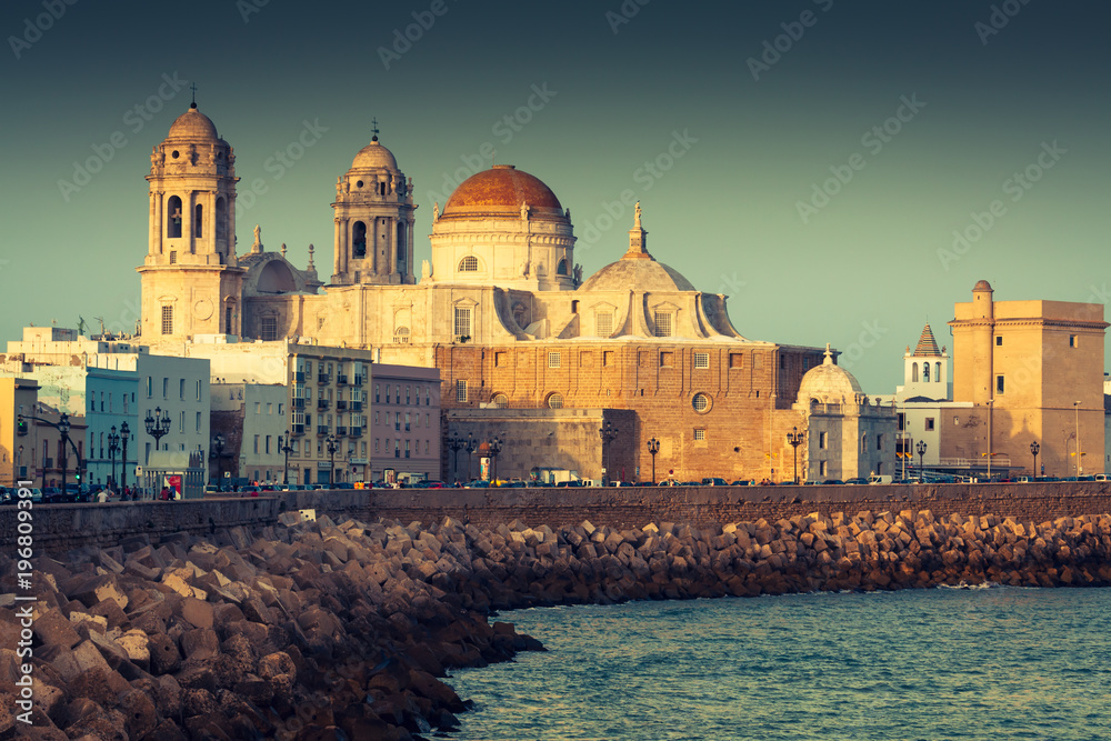 Cathedral of Cadiz, Andalucia, Spain.