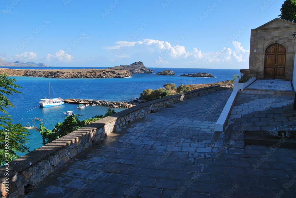 Harbour in Lindos