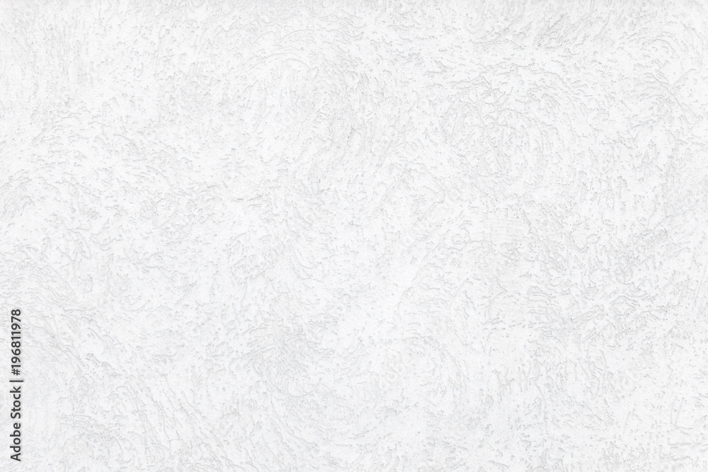 white wall with a pattern on the plaster. Texture background white wall with a pattern on the plaster. Texture background