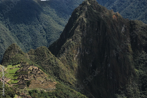 Landscape in Machu Picchu