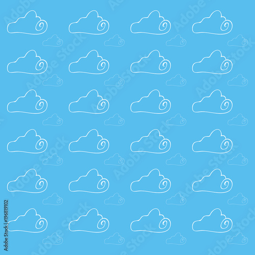 Clouds background colorful design vector illustration icon