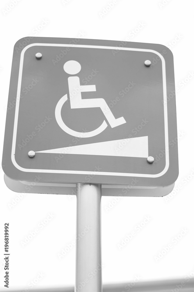 Traffic signs for the underprivileged. Disabled and women
Traffic signs for the underprivileged. Disabled and women