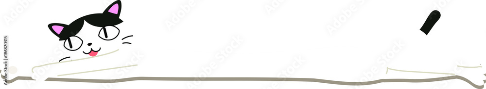 Long Cat liying down 5 Long Cat liying down 5