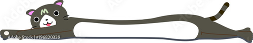 Long Cat liying down 4