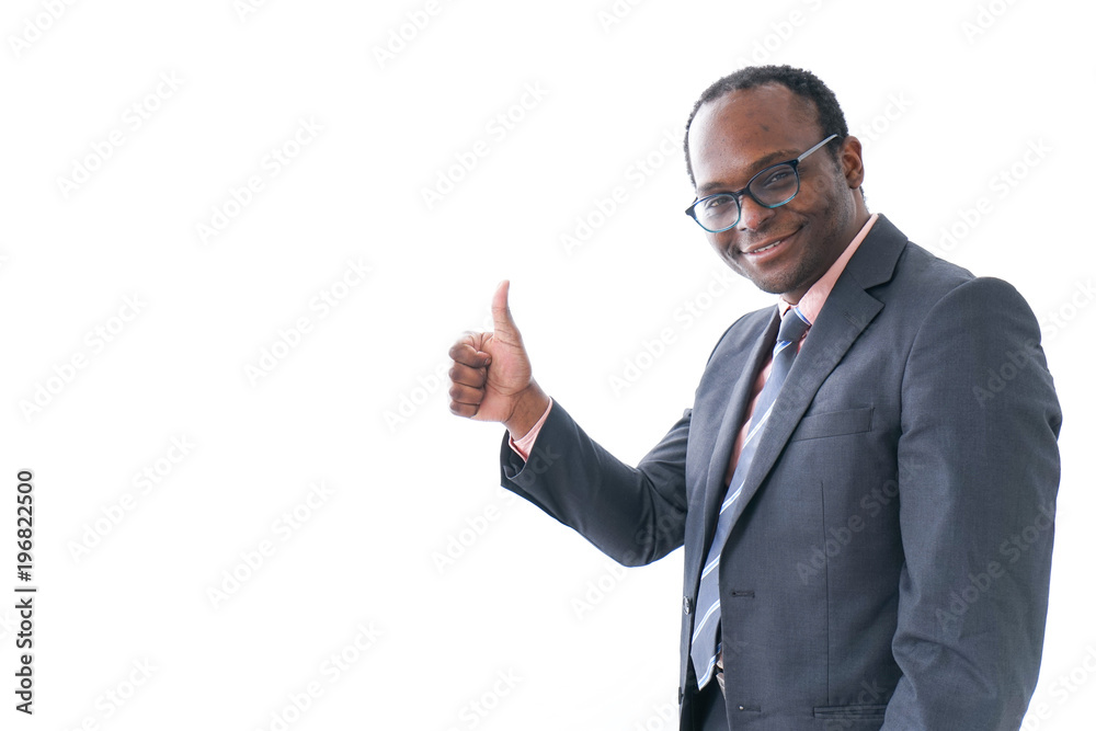 Businessman giving advice image Businessman giving advice image