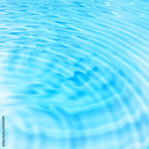 Abstract blue water ripples