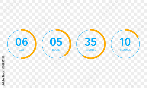 Countdown clock counter tim...