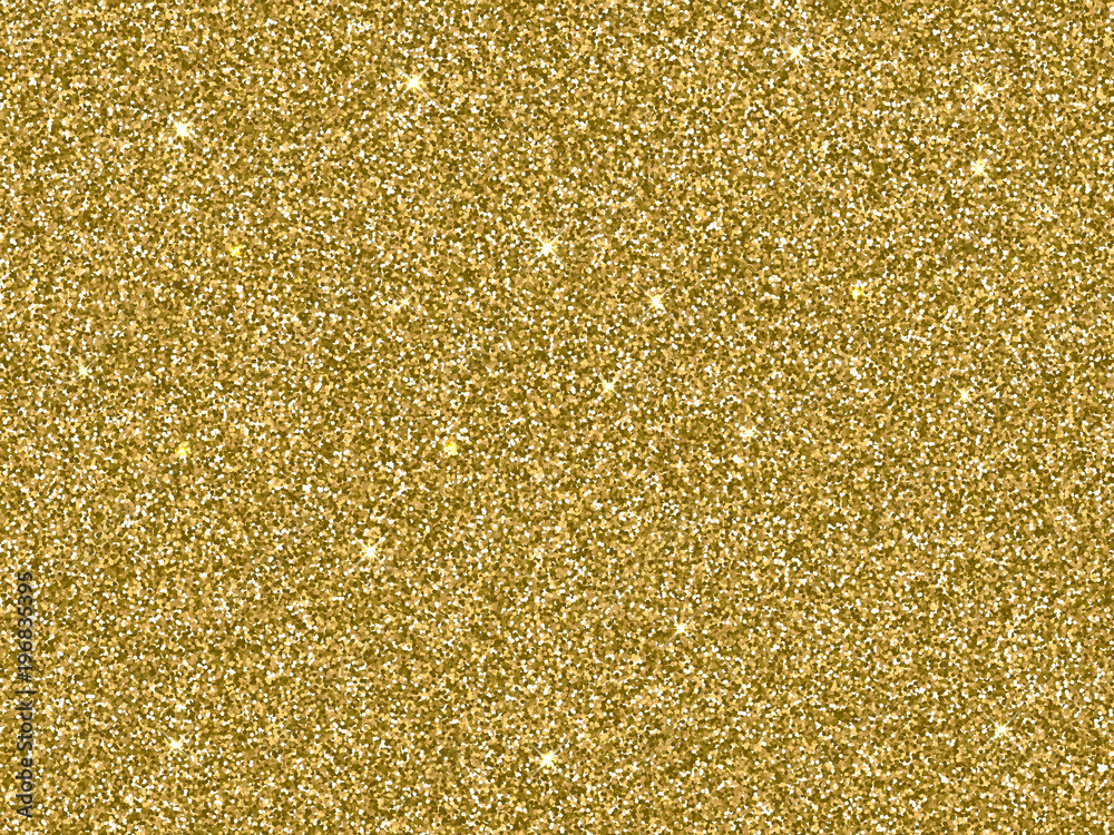 Gold glitter background texture. Vector glittery festive background for  luxury gift card or holyday Christmas backdrop. Sparkle golden confetti  decoration design for premium design Stock Vector | Adobe Stock