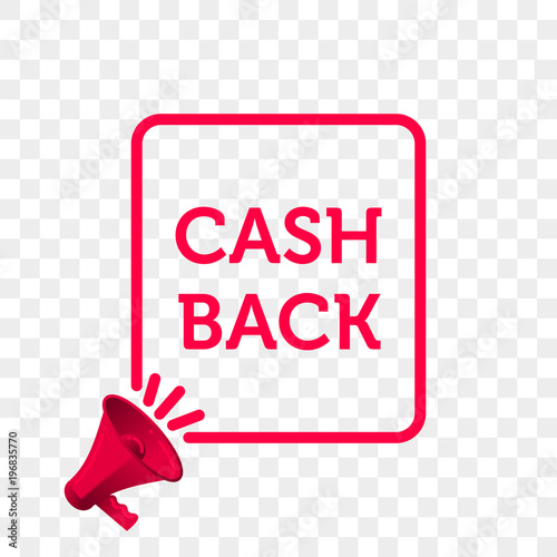 Cash Back message quote in ...