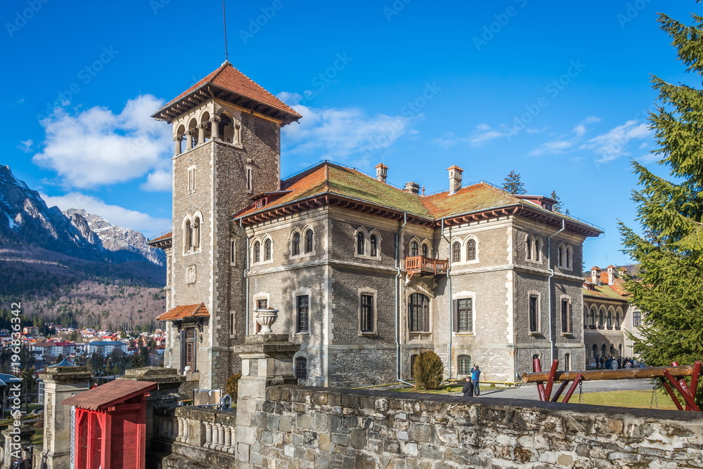 Cantacuzino Castle in Busteni Romania