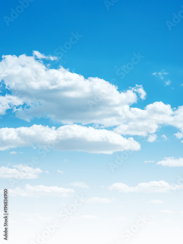 Fototapeta Naklejka Na Ścianę i Meble -  Sky and clouds vertical photo