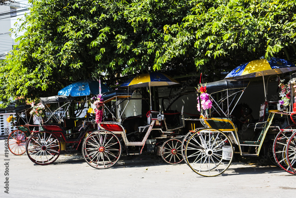 carriage lampang thailand north travel
