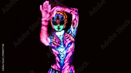 Creature plastic art dance