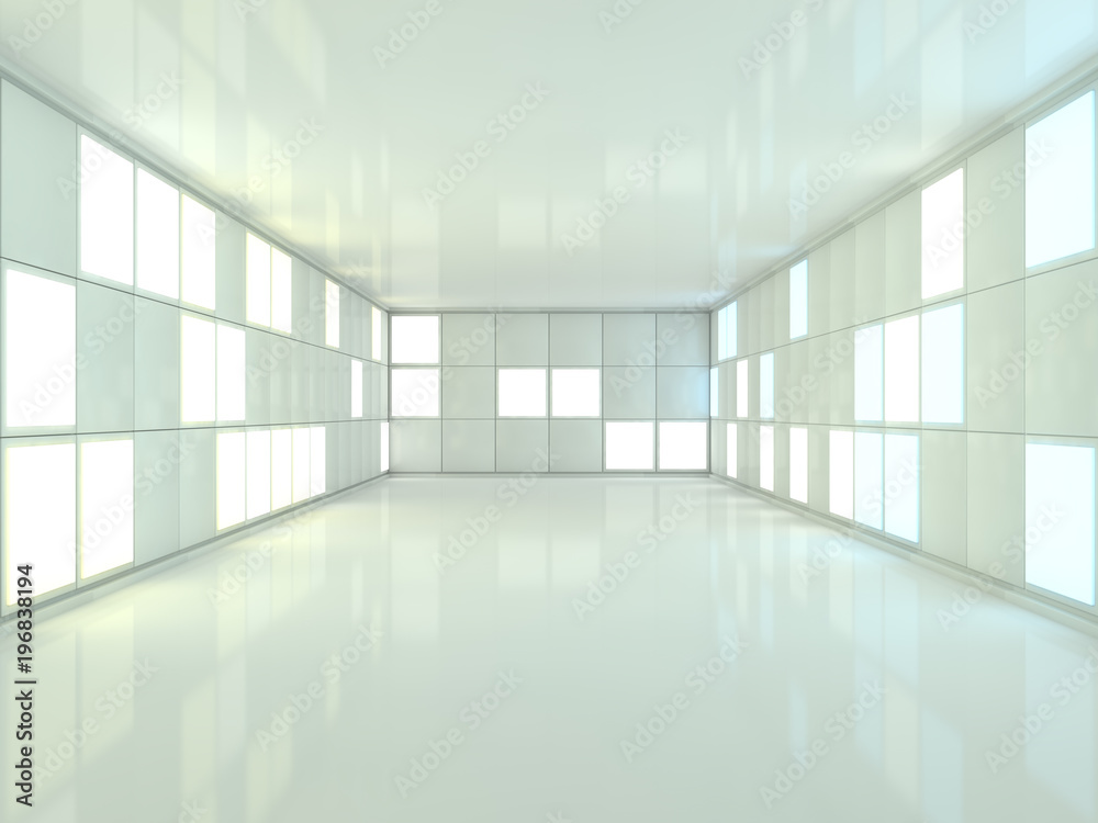 Abstract modern architecture background. 3D rendering Abstract modern architecture background. 3D rendering