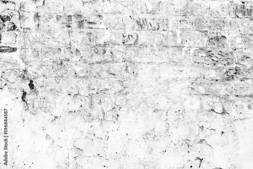 Obraz premium Brick texture with scratches and cracks