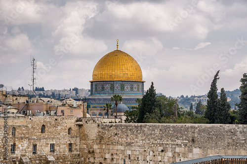Mousque of Al-aqsa (Dome of the Rock) in Old Town - Jerusalem