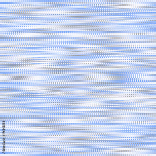 Geometric abstract pattern in low poly pixel art style. Polka dot pattern on low poly background. Vector image.