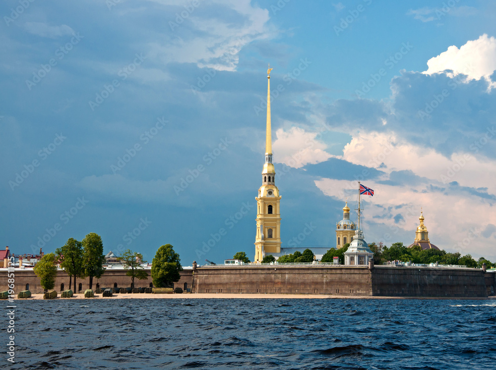 Peter and Paul Fortress in Saint Petersburg, Russia