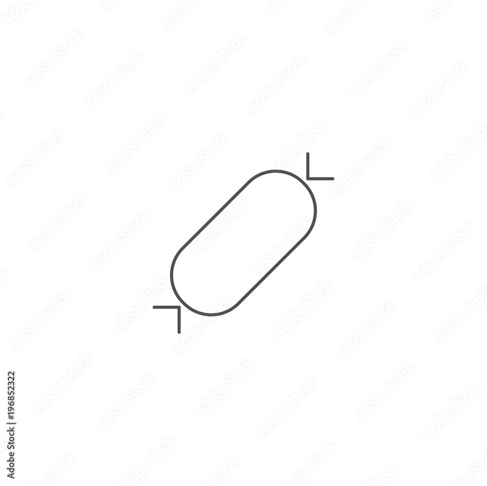candy icon. sign design candy icon. sign design