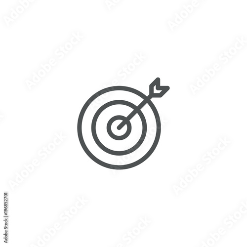 target icon. sign design