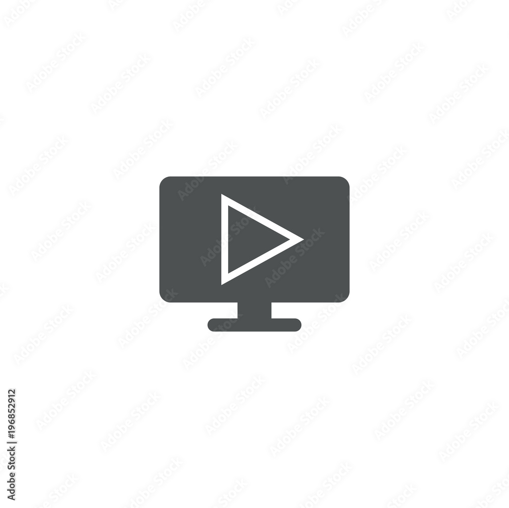 play button icon. sign design play button icon. sign design