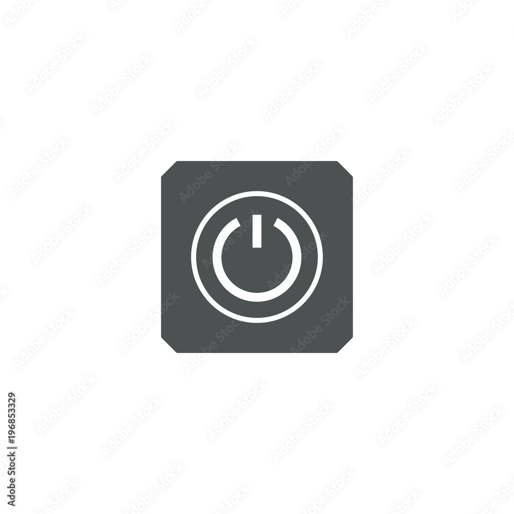 power button icon. sign design power button icon. sign design