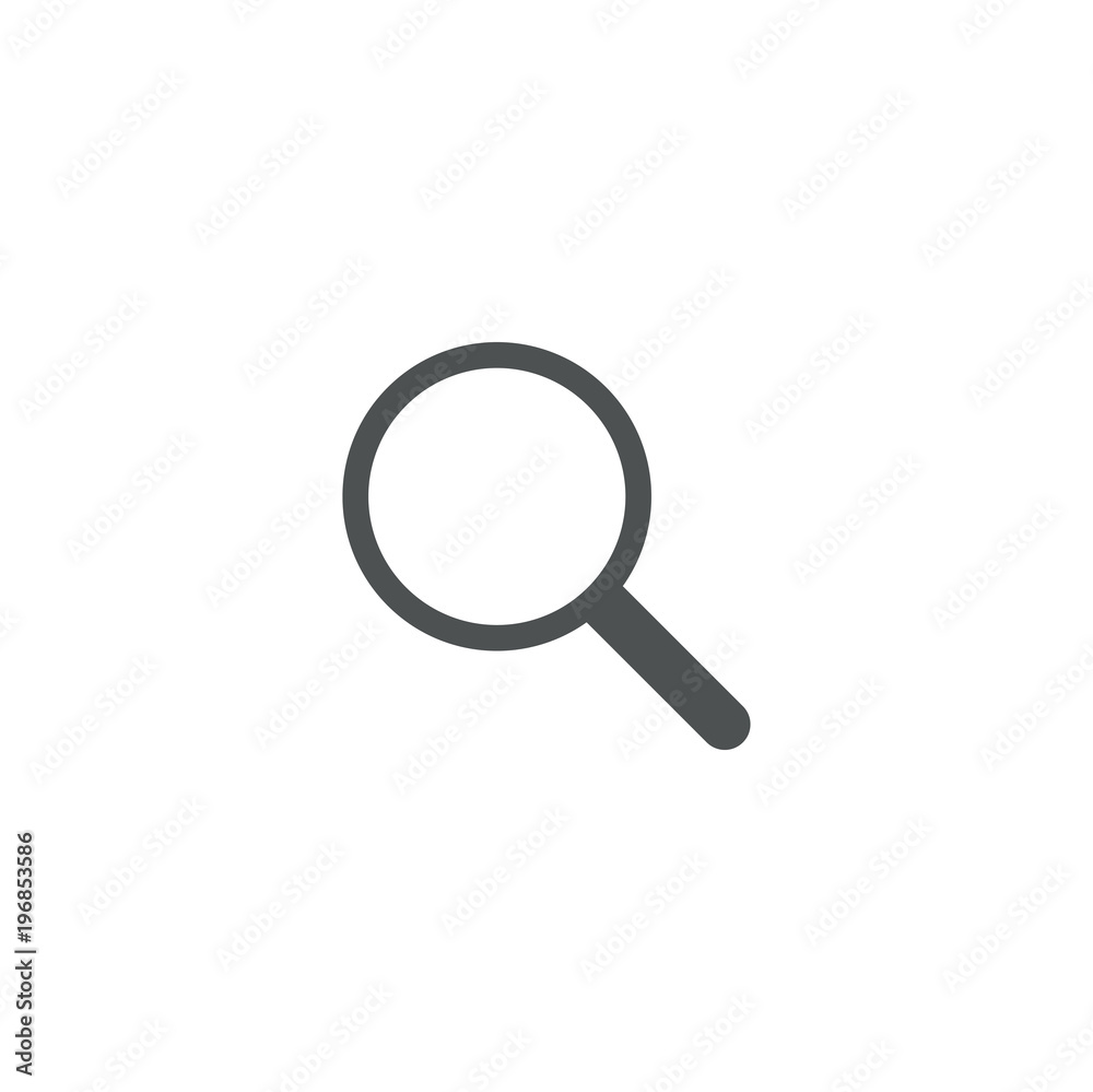 lupa icon. sign design