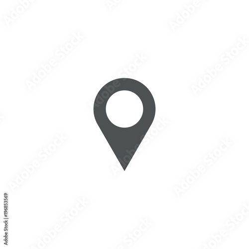location icon. sign design