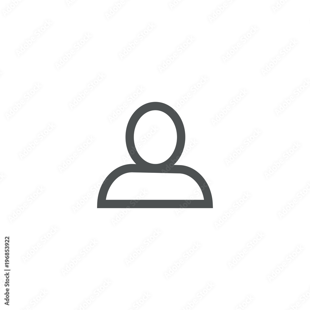 human icon. sign design