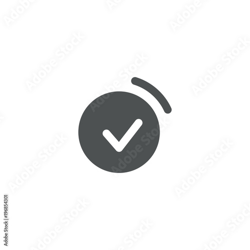 clock icon. sign design