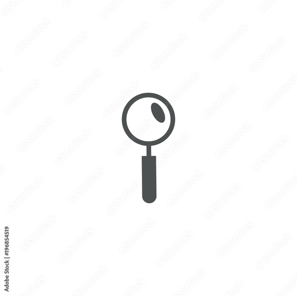 lupa icon. sign design