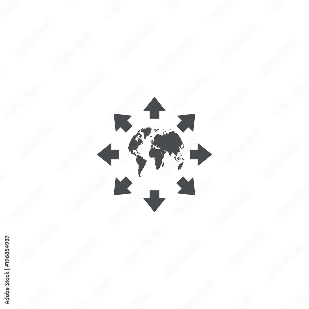 earth icon. sign design earth icon. sign design