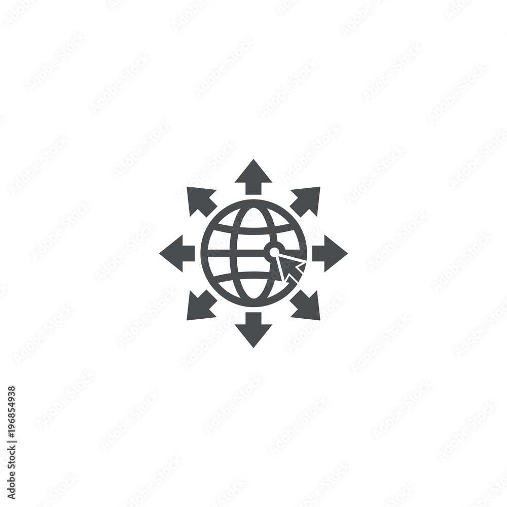 globe icon. sign design globe icon. sign design