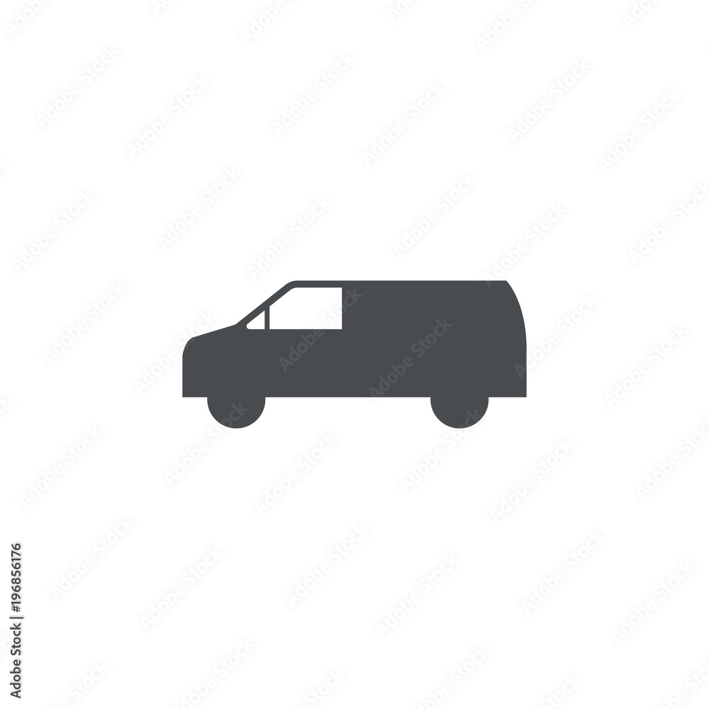 van icon. sign design van icon. sign design