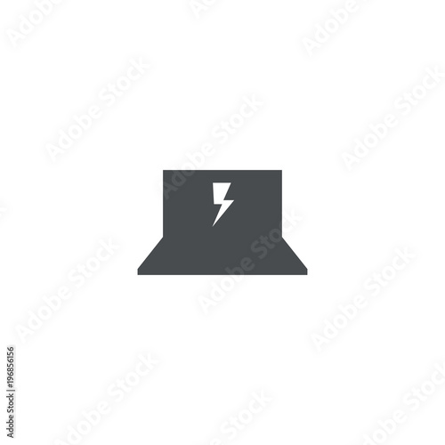 laptop icon. sign design