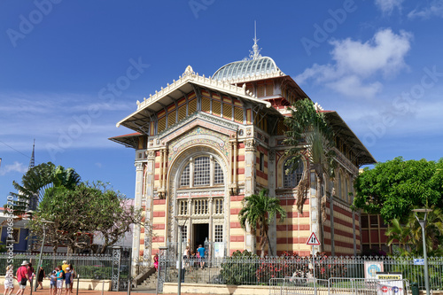 Schoelcher library - Fort de France - Martinique FWI photo
