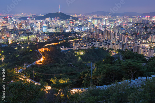 Photography 인왕산에서 바라본 서울시내