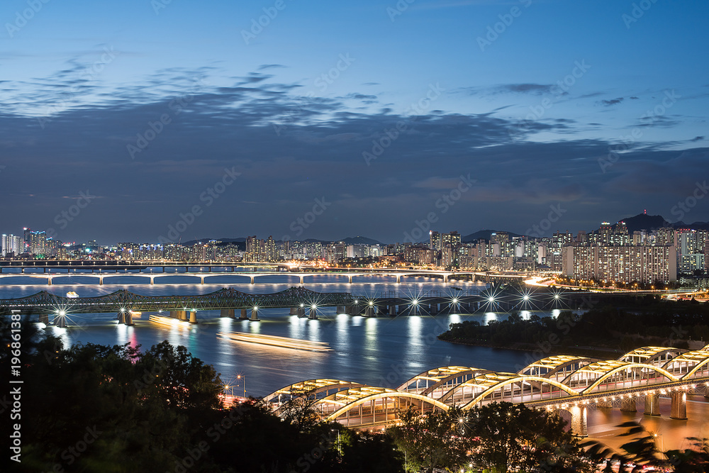 한강과 서울풍경