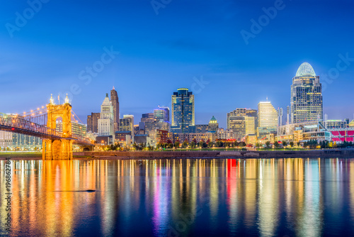 Cincinnati  Ohio  USA Skyline