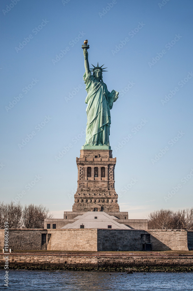 Statue of Liberty frontal view, New York City