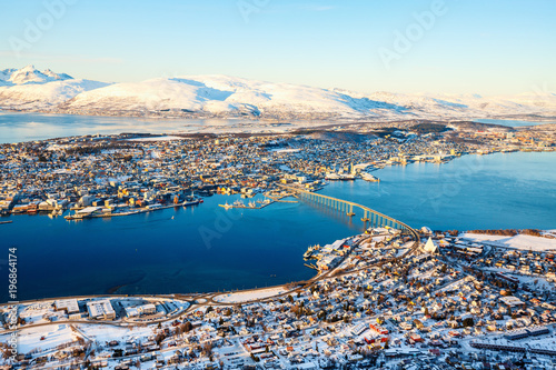 Obraz na płótnie Tromso in Northern Norway