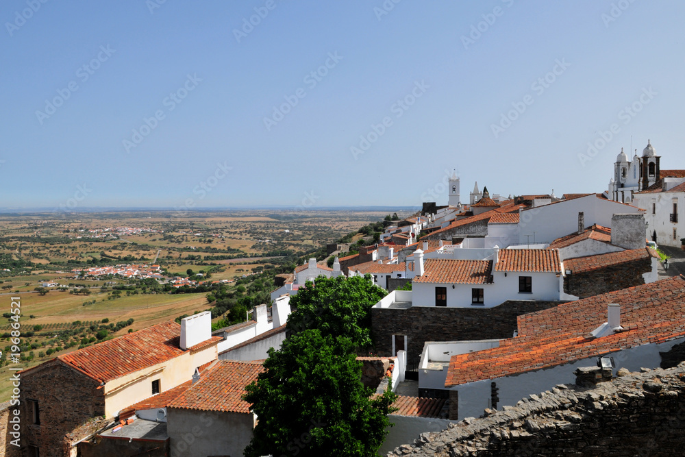 Monsaraz, village blanc du Portugal