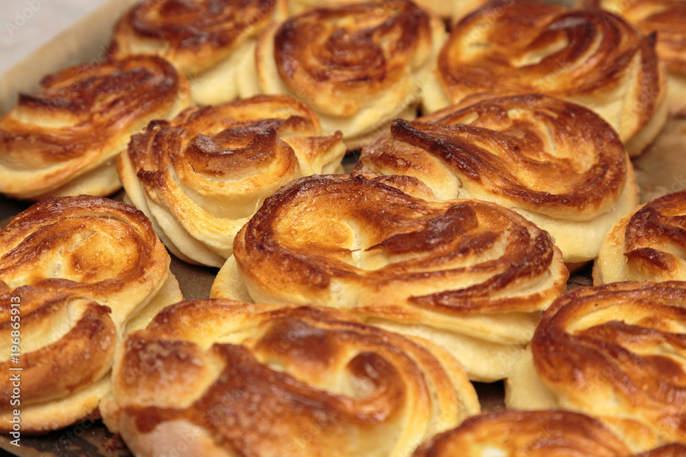 buns sweet baked pastry