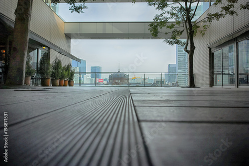 Photography Tokyo station from the deck1
