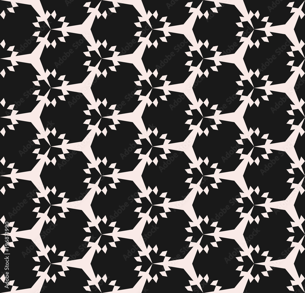 Geometric seamless pattern. Subtle abstract monochrome ornamental texture Geometric seamless pattern. Subtle abstract monochrome ornamental texture