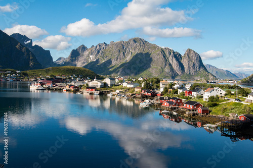 Reine fishing village in Lofoten, Norway