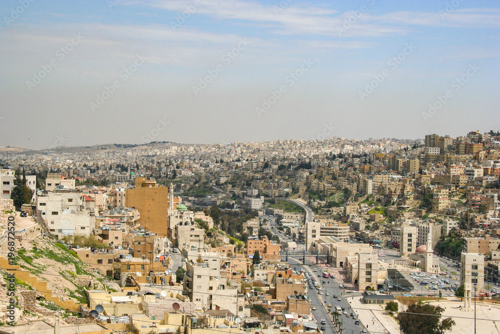 Amman skyline, the capital of Jordan