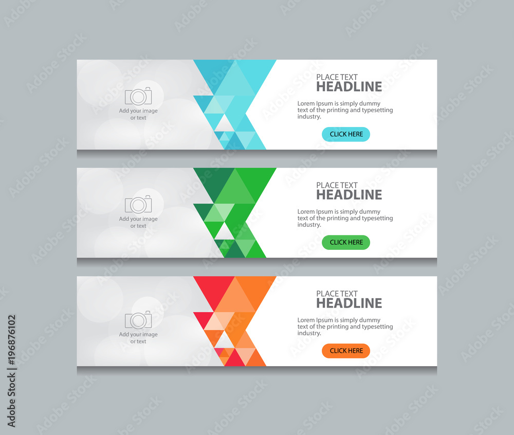 abstract web banner design template backgrounds abstract web banner design template backgrounds