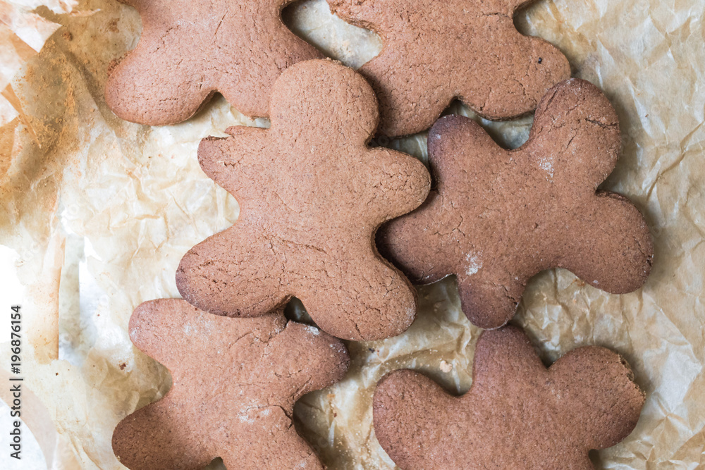 Ginger  Bread Men Home Cooked