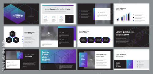 Wallpaper Mural abstract business presentation template design and page layout design for brochure ,book , magazine,annual report and company profile , with info graphic elements graph Torontodigital.ca
